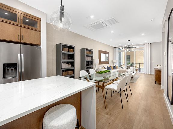 Kitchen open to main living area