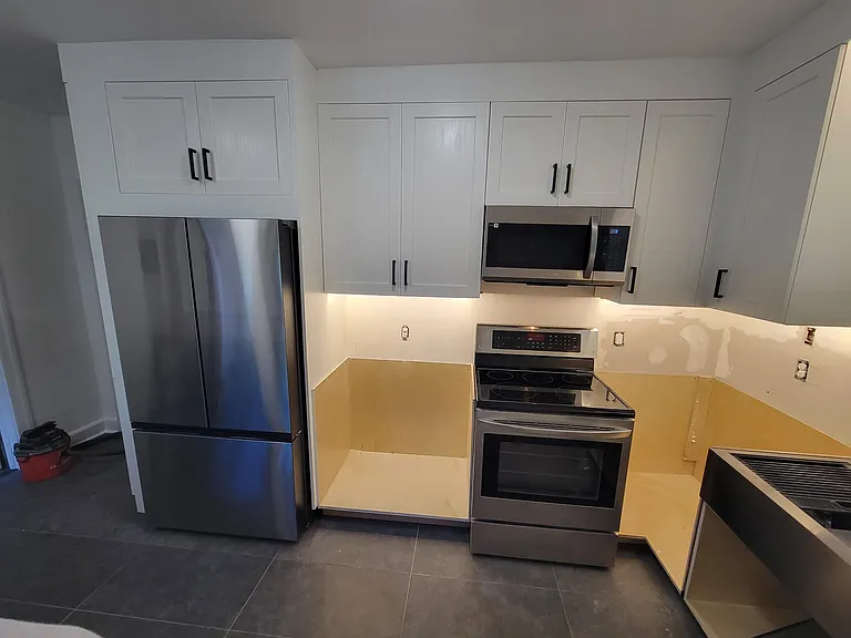 Kitchen in progress June 17, 2026
