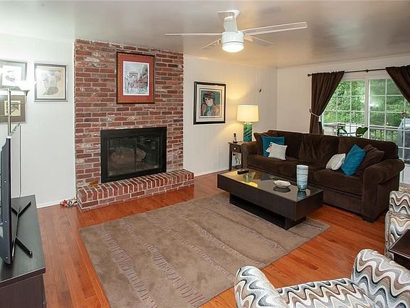 Familyroom looking out to rear deck.
