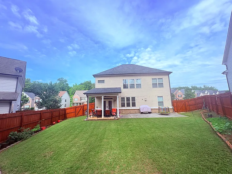 Home Exterior Backyard and Covered Patio