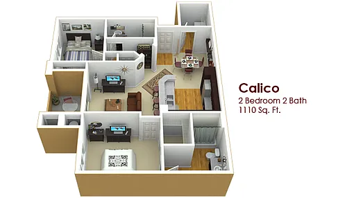 Floor plan Calico