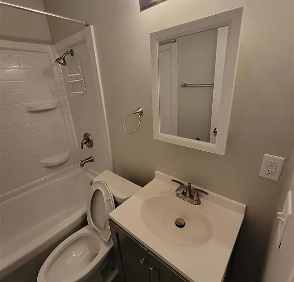 Bright clean and New bathroom