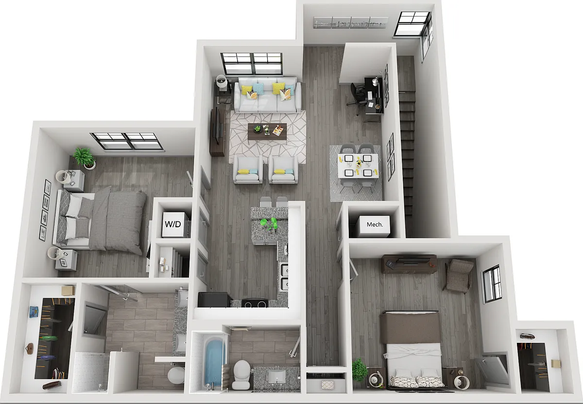 Floor plan B1