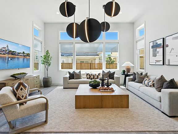 Azure at Francis Ranch by Trumark Homes in Dublin, CA I Residence 2 Model I Living Room