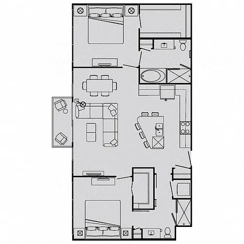 Floor plan K