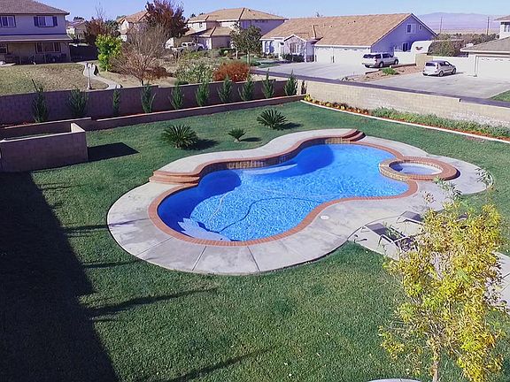 Aerial - backyard 1 MLS