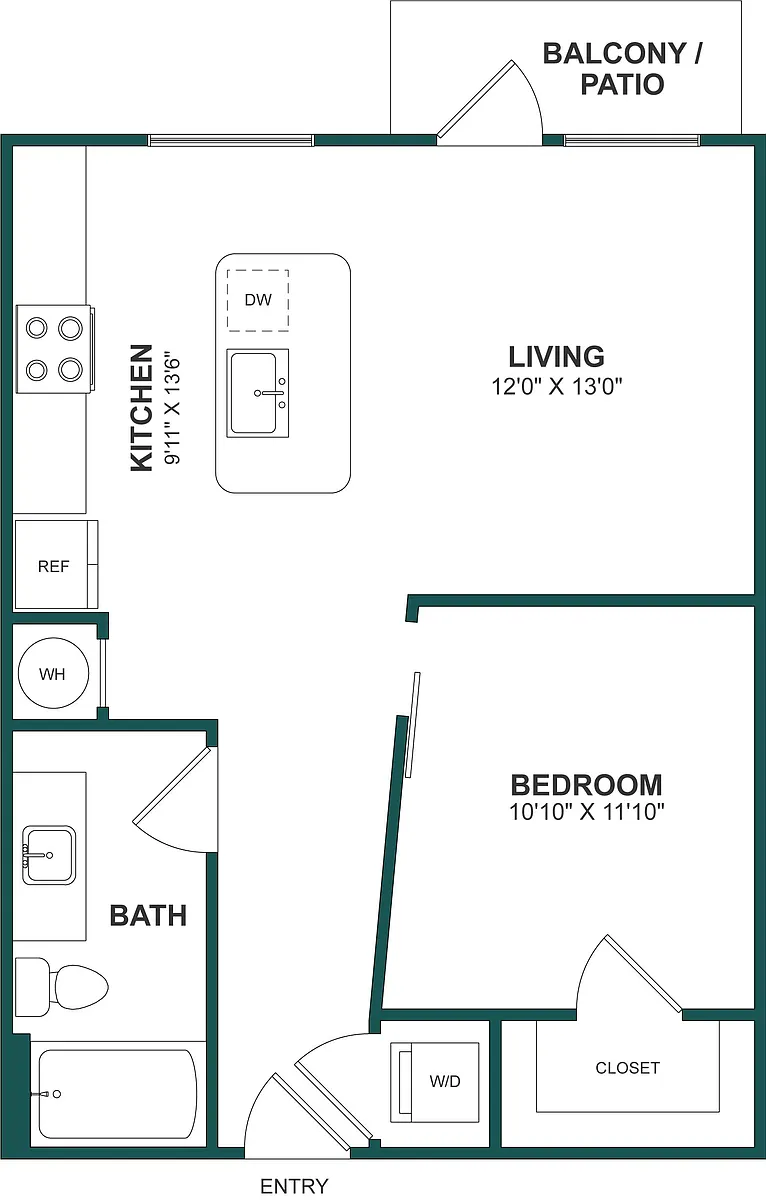 Floor plan Studio-S4