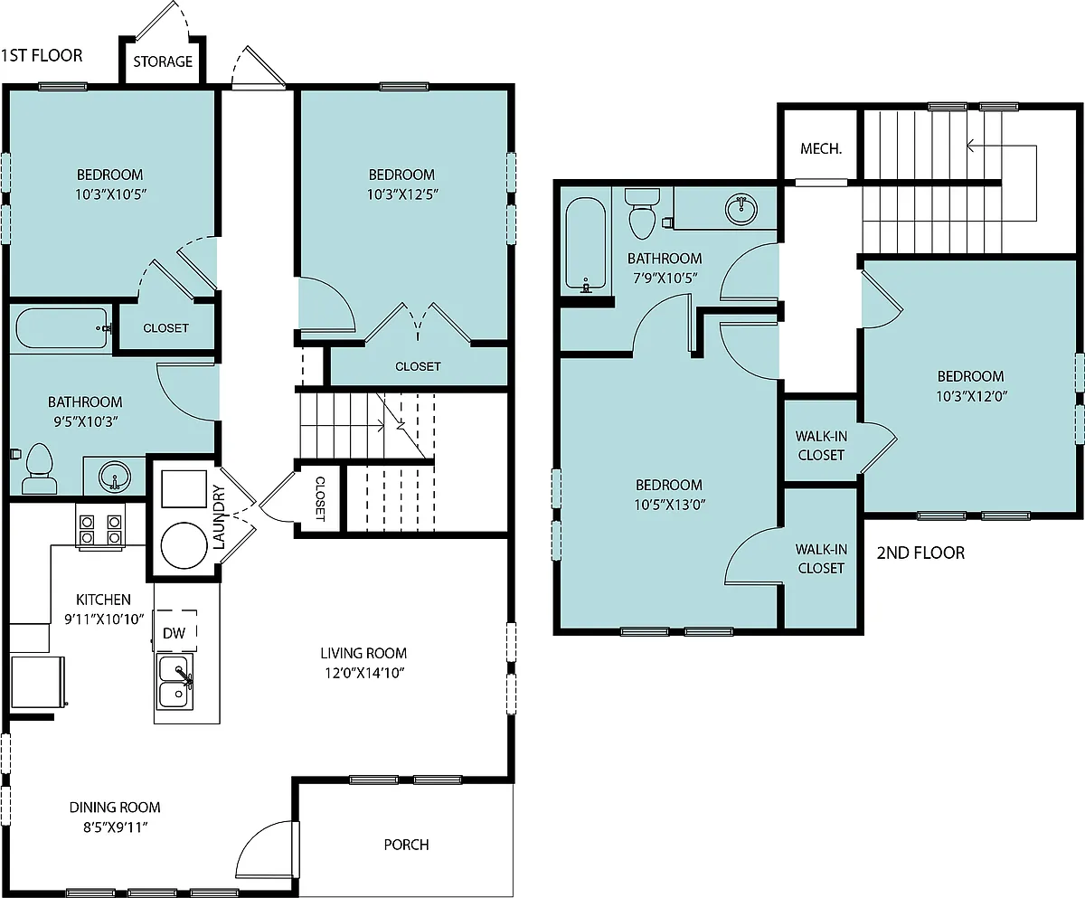 Floor plan D1