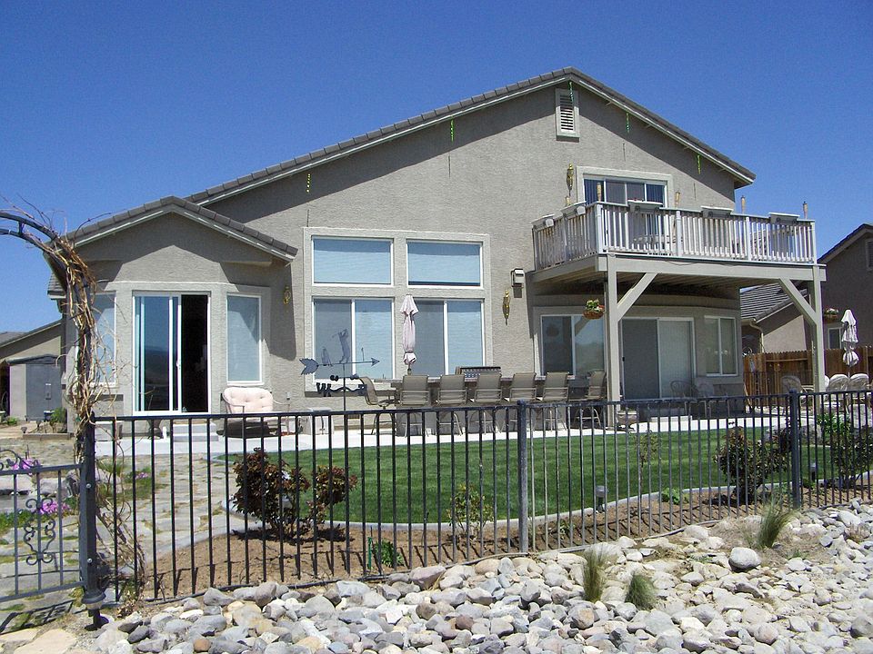 Rear view of house
