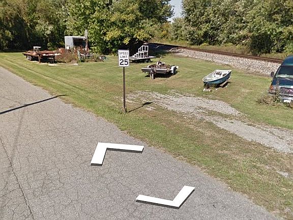 across street (included)