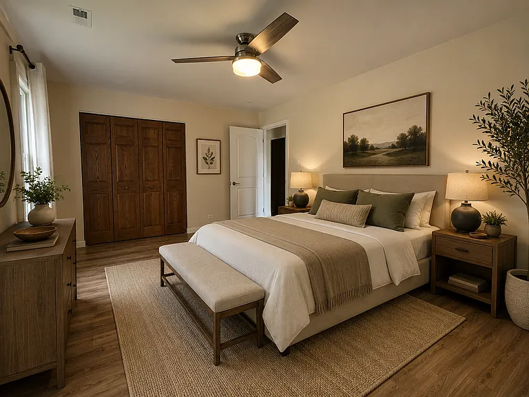 2nd Bedroom Virtually Staged