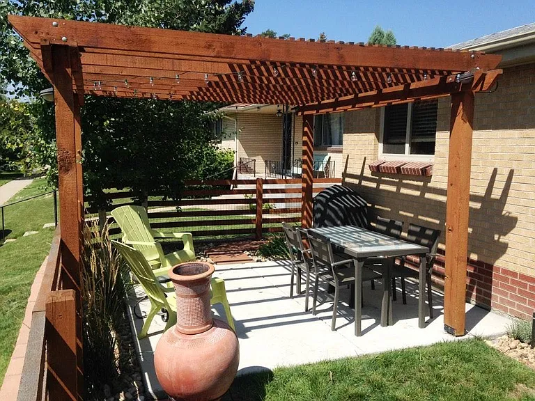 Front patio