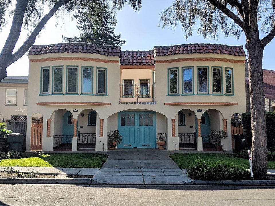 front of building