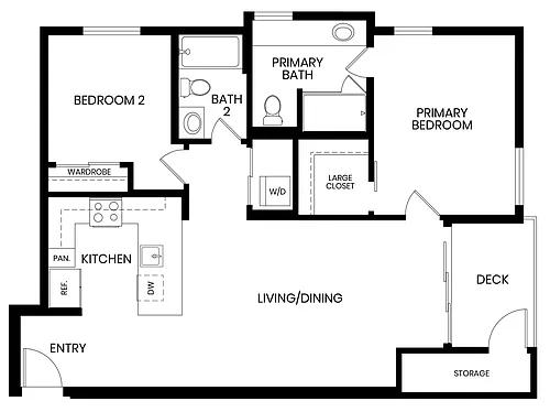 Floor plan B2
