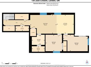 134 Julie Cres #BASEMENT, London, ON N5Z 0B2