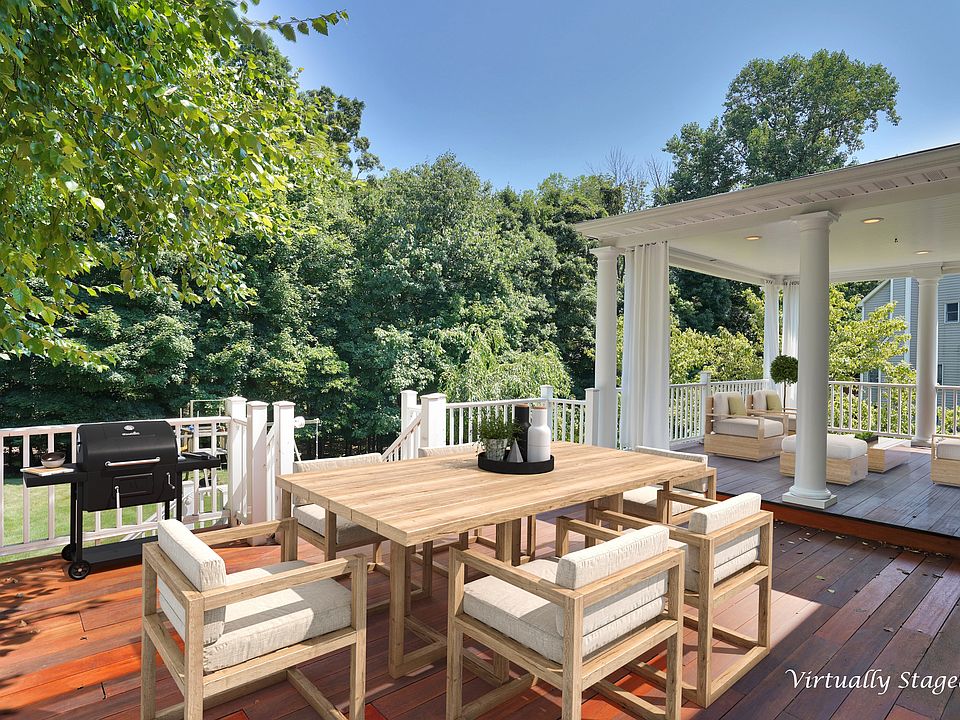 Two-Tier Mahogany Deck