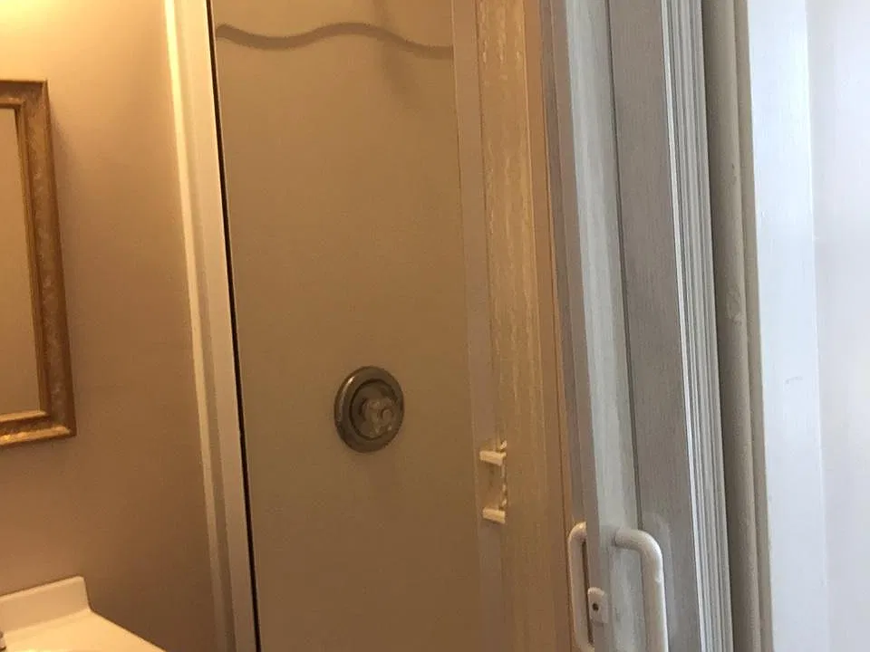 Upstairs shower