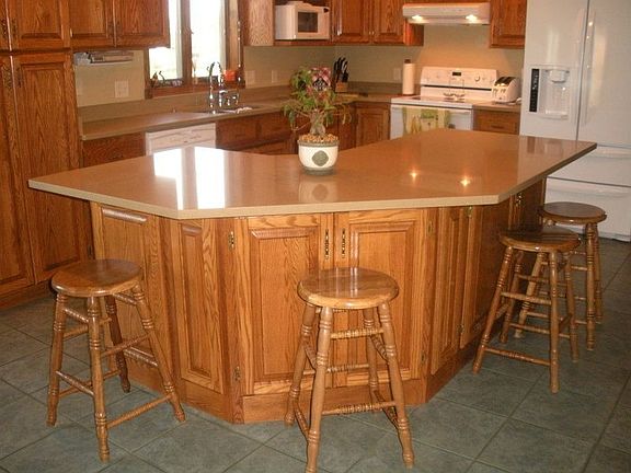 Large Silestone (Quartz) island