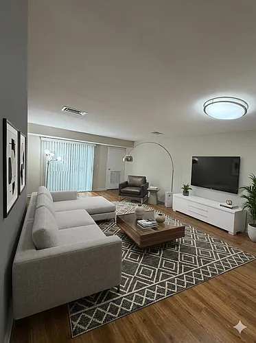Floor plan 1BR/1BA