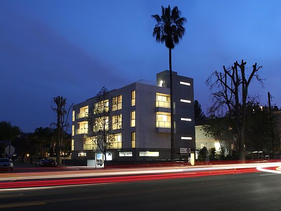 Exterior at night