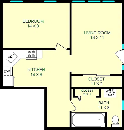 Floor plan Mansfield