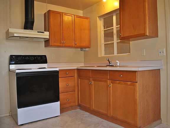 More storage left of stove