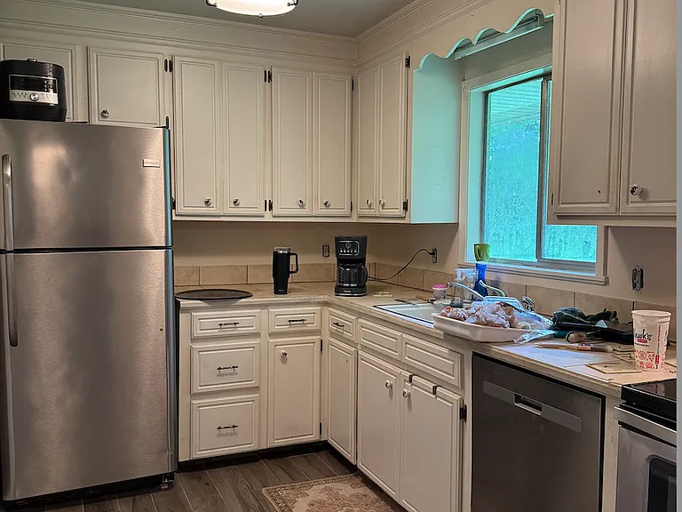 Kitchen with fresh paint