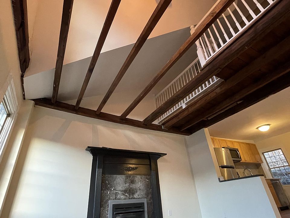 Living room loft area