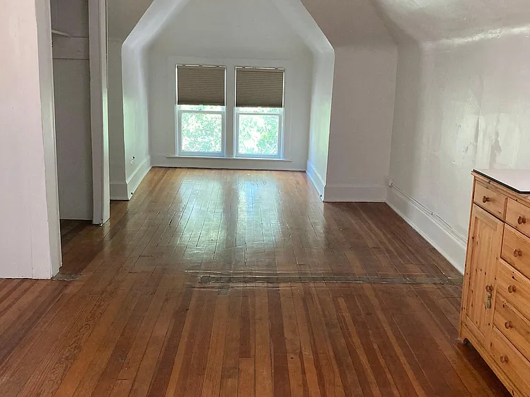 Opened up loft and bedroom with closet.