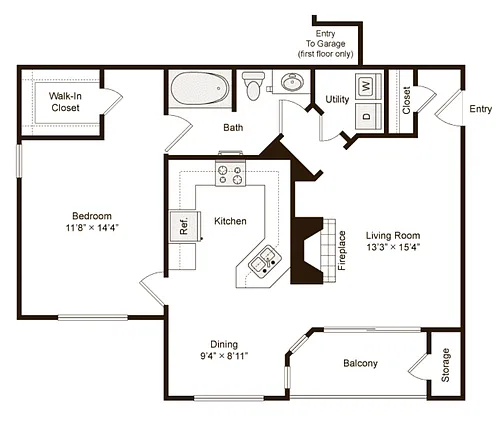 Floor plan A3U