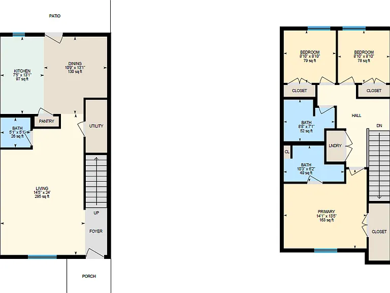 Three Bedroom Townhome - No Garage Three Bedroom Townhome - No Garage