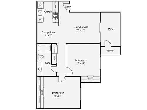 Floor plan B1