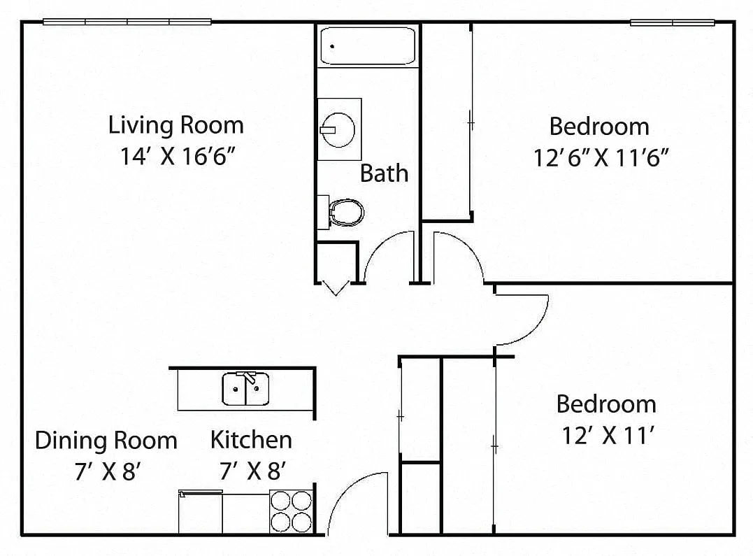 Floor plan The Traditional