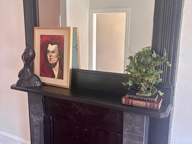 Original non-working fireplace