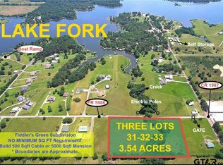 Lots 31 33 Private Rd #5986, Yantis, TX 75497