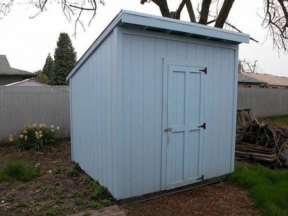One of two sheds