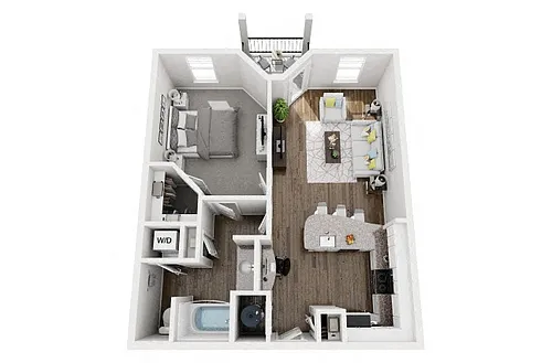 Floor plan Franklin Renovated