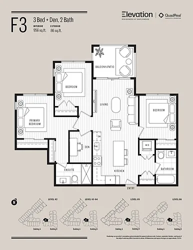 Floor plan 401-B