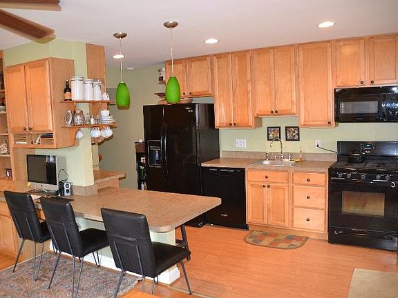 Kitchen--open floor plan