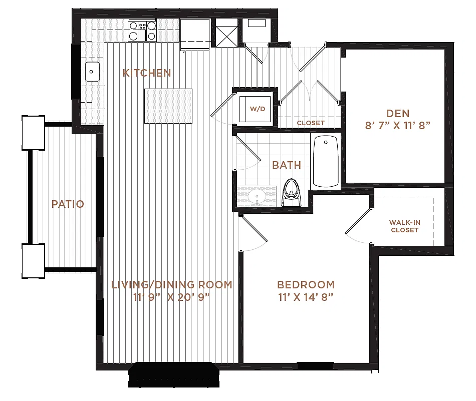 Floor plan A1CA