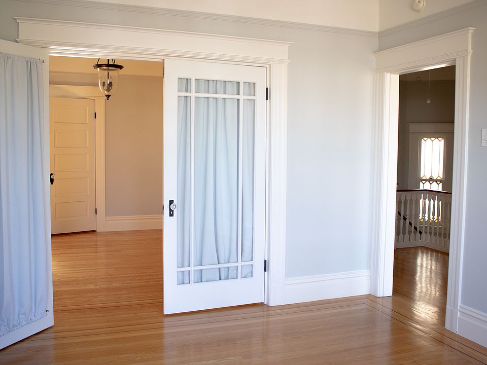 other half of master bedroom is behind those double doors