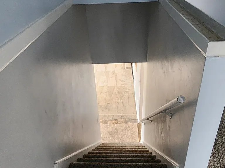 enough of upstairs? let's go downstairs. The entire carpet throughout the house has just been installed just for you.