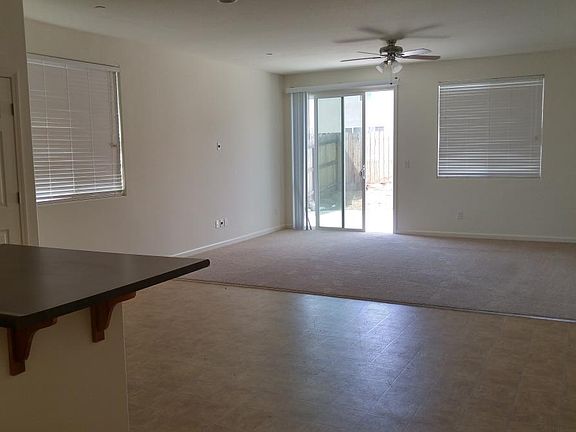 Open area for living room and dining area.