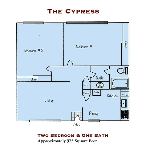 Floor plan Cypress