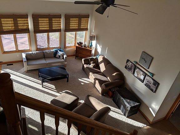 View from upstairs landing