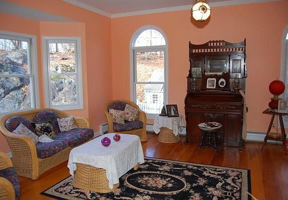 Formal living room. Hardwood floors! 