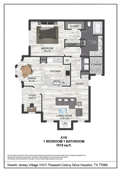 Floor plan A1N