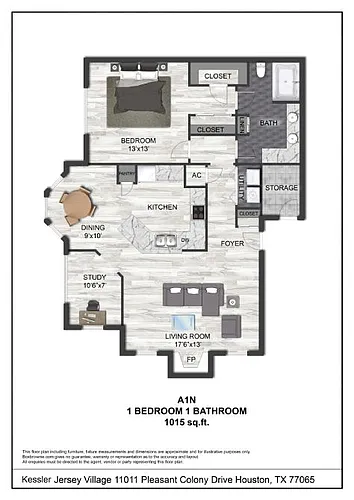 Floor plan A1N