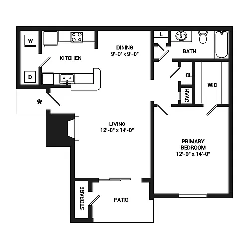 Floor plan A2