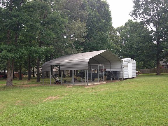 Metal carport/storage